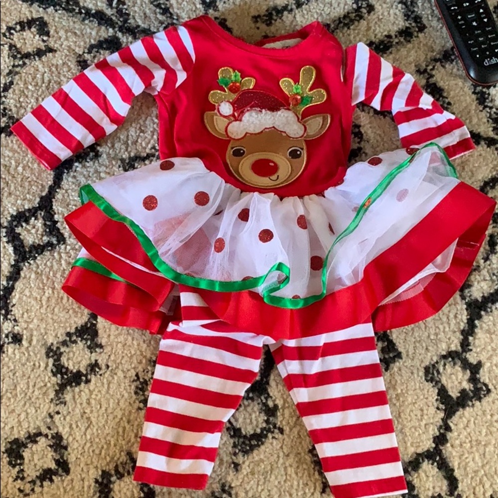 Rudolph shirt and legging set